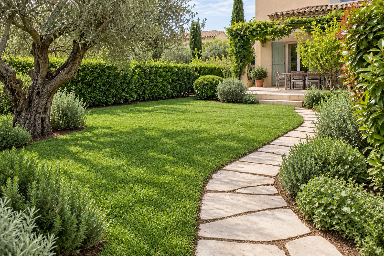 Entretien d'un jardin – après